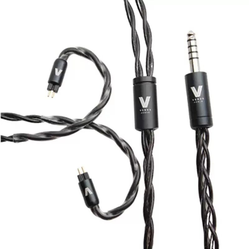 Verus Audio Magni C4 IEM Cable - 0.78mm 2-Pin OFC Copper 4-Braid - [3.5 MM./4.4 MM.]