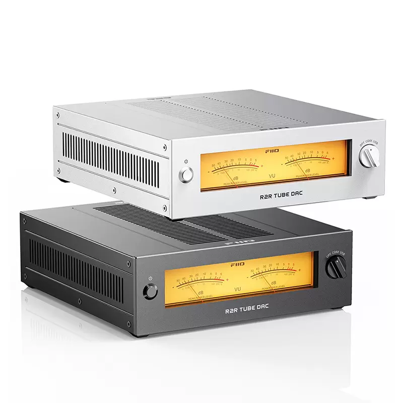 [Pre-Order] FiiO WARMER DAC/AMP แบบ R2R ที่มี Tube Buffer สำหรับระบบเสียง [Black/Silver]