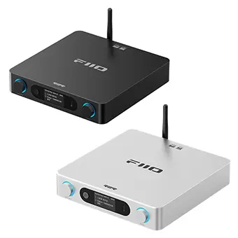 FiiO BR15 R2R เครื่องรับสัญญาณ Bluetooth 6.0 ชิป Qualcomm QCC5181 รุ่นเรือธงรองรับ Hi-Res [Black/Silver]