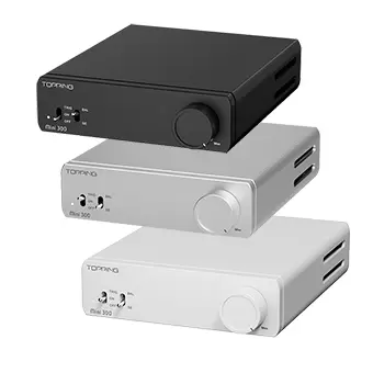 Topping Mini 300 แอมป์ตั้งโต๊ะ ClassD แบบ Fully Balanced รองรับ Hi-Res [Black/White/Silver]