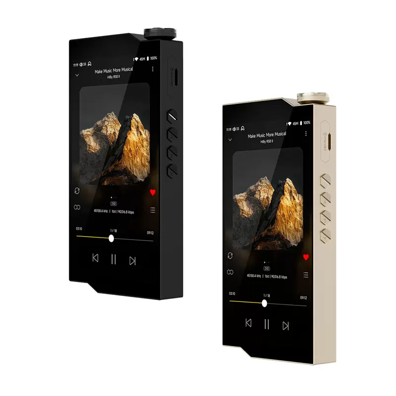 [Pre-Order] Hiby RS8II DAP สุดยอดเครื่องเล่นเพลงพกพา HiFi เรือธง ที่รวมทุกนวัตกรรมด้านเสียงและงานออกแบบเข้าด้วยกัน [Black/Gold]