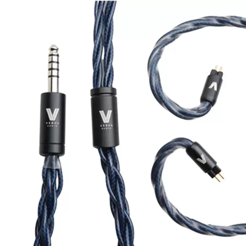 Verus Modi C6 (OFC SPC Litz Coaxial Structure Cable for IEMs or Headphones) [2Pin][3.5MM./4.4MM.]