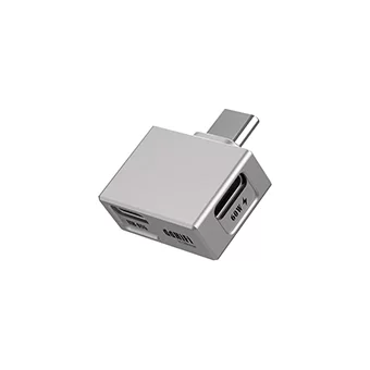 DD TC28MAX อะแดปเตอร์ USB OTG สำหรับ DAC/AMP ต่อกับมือถือ จ่ายไฟได้สองทาง พร้อมอินพุต PD3.1