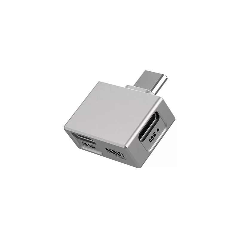 DD TC28MAX อะแดปเตอร์ USB OTG สำหรับ DAC/AMP ต่อกับมือถือ จ่ายไฟได้สองทาง พร้อมอินพุต PD3.1