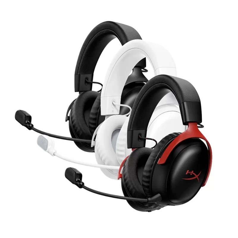 HyperX Cloud III S Wireless Gaming Headset [Black/White/Red]