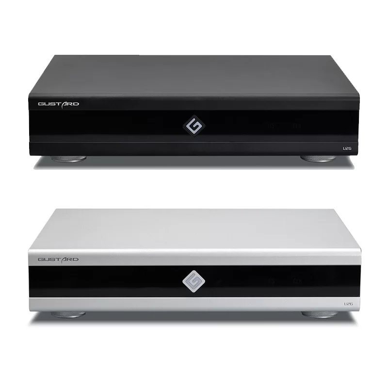 Gustard U26 สุดยอด USB Digital Interface ระดับสตูดิโอ เพื่อความบริสุทธิ์แห่งเสียงดิจิทัล [Black/Silver]