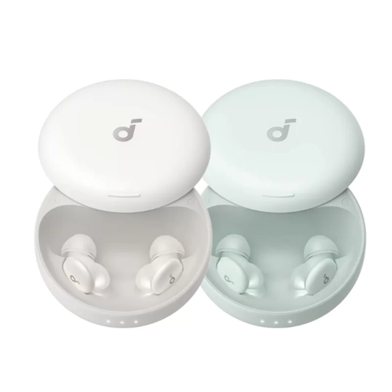Soundcore Sleep A30 หูฟังตัดเสียงรบกวนขณะนอนหลับ [Moonlit White/Mist Green]