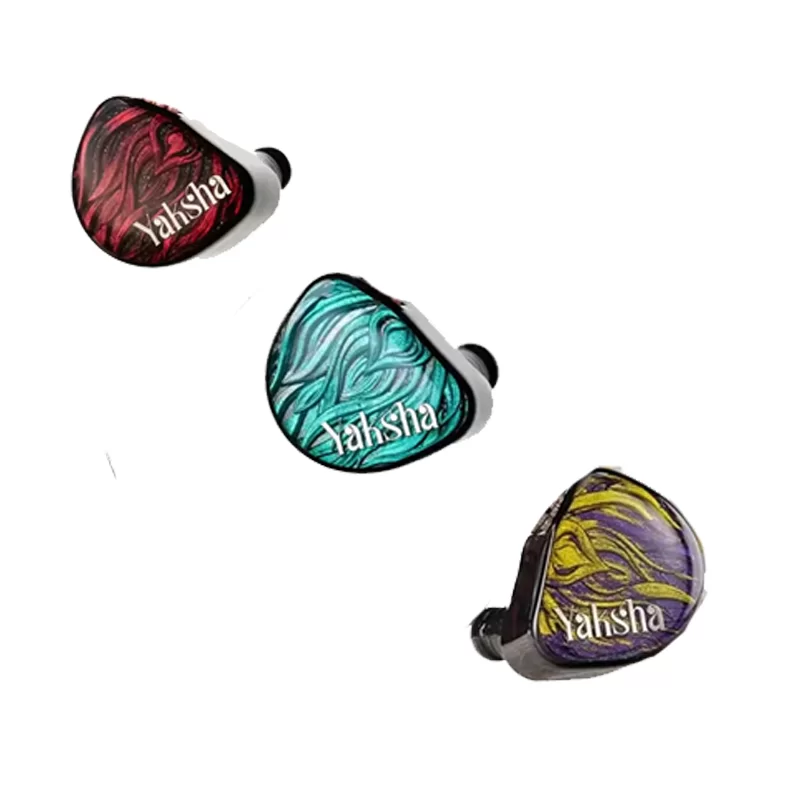 Celest Yaksha 2DD+1BA+1MPD Hybrid Drivers In-ear Monitor Earphones [Red/Green/Purple]
