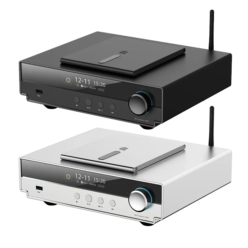 [Pre-Order] Shanling CT90 ที่สุดแห่งเครื่องอ่านและส่งสัญญาณดิจิทัล CD Transport รองรับ MQA-CD [Black/Silver]