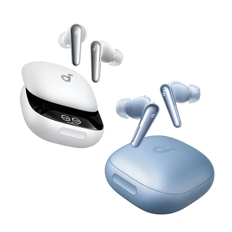 Soundcore Liberty 4 Pro Noise Cancelling True-Wireless Earbuds [Blue/White]