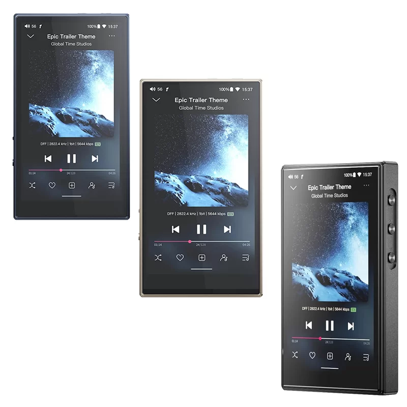 FiiO M21 DAP เครื่องเล่นเพลงพกพาความละเอียดสูง รองรับ Dual Hi-Res [Dark Blue/Gold/Black]