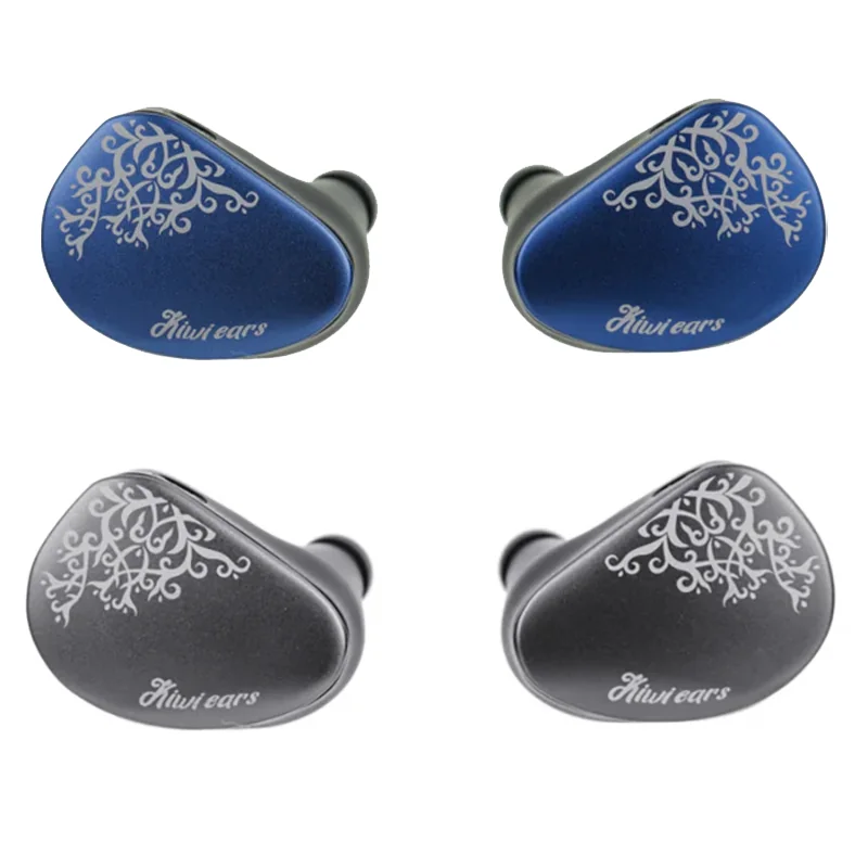 Kiwi Ears Cadenza II 10mm Titanium DD with KARS 2.0 [Grey/Blue]