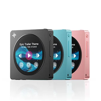 FiiO DISC DAP เครื่องเล่นพกพา ดีไซน์คลาสสิกข้ามกาลเวลา รองรับ LDAC, Dual Hi-Res [Blue/Pink/Black]