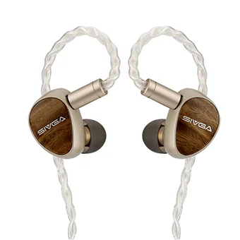 Sivga Que UTG หูฟัง IEMs ไดรเวอร์ Dynamic ไดอะแฟรมกระจกแบน ปลั๊กหูฟังถอดเปลี่ยนได้