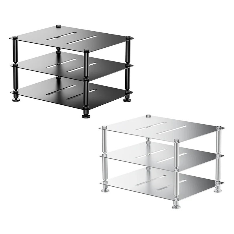 FIIO Modular Racking ชั้นวางอุปกรณ์เครื่องเสียงระดับ Hi-Fi โครงสร้างแบบโมดูลาร์ [Black/Silver]