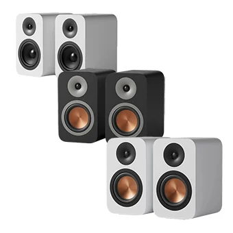 Fosi Audio SP601 ลำโพง Bookshelf Speakers แบบ 2 ทาง สำหรับโฮมเธียเตอร์,คอมพิวเตอร์ตั้งโต๊ะ [Black-White/Black-Orange/White-Orange]