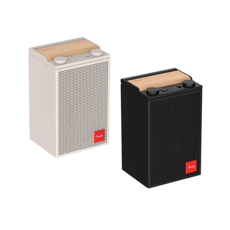 Fender ELIE™ 6 Portable Bluetooth Speakers [Skyscraper Black/Olympic White]