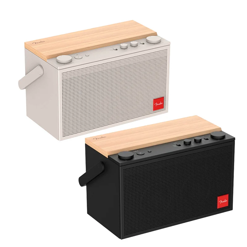 Fender ELIE™ 12 Portable Bluetooth Speakers [Skyscraper Black/Olympic White]