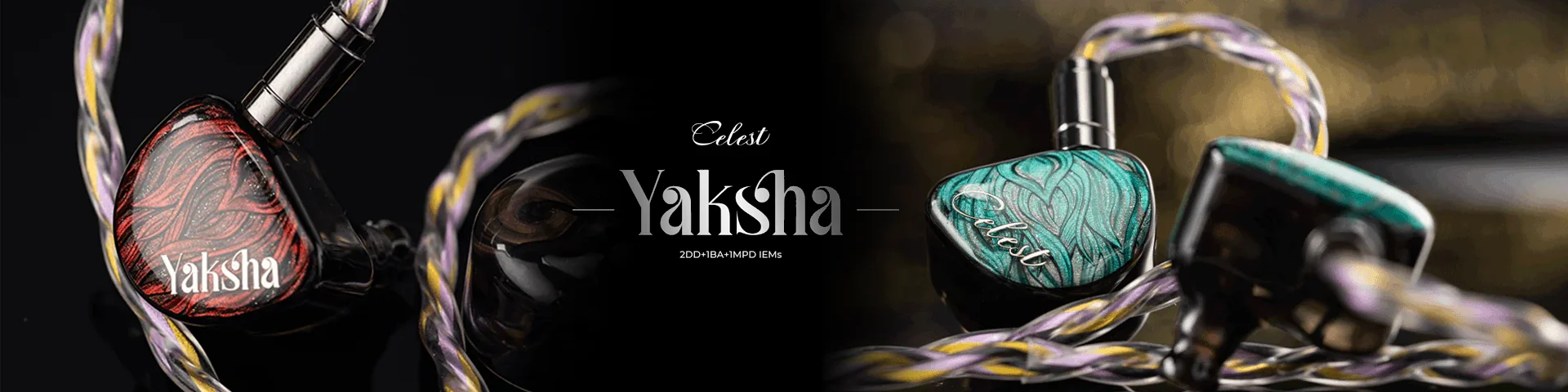 Celest Yaksha 2DD+1BA+1MPD Hybrid Drivers