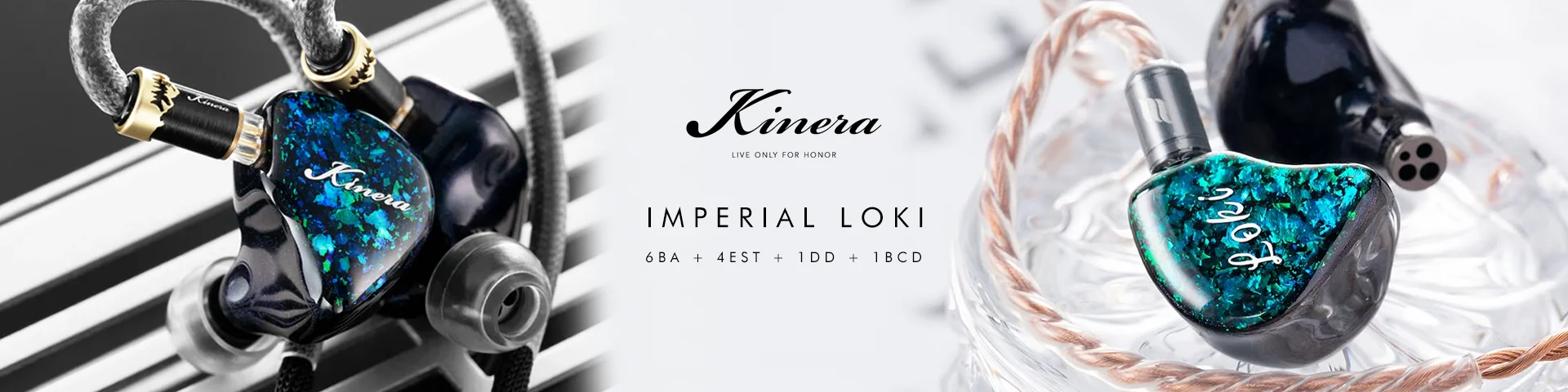 Kinera Imperial Loki 6 Knowles BA + 4 Sonion EST + 1DD + 1BCD