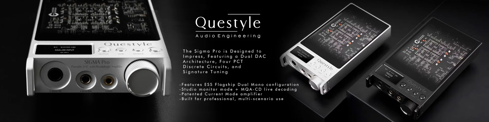 Questyle Sigma Pro | Flagship Portable DAC and Amp