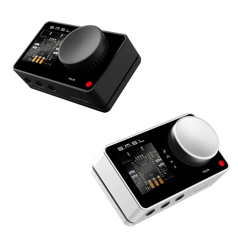 SMSL Nano One ซาวด์การ์ดภายนอกสำหรับคอเกมเมอร์โดยเฉพาะ ชิป DSP ระดับออดิโอไฟล์ [Black/Silver]