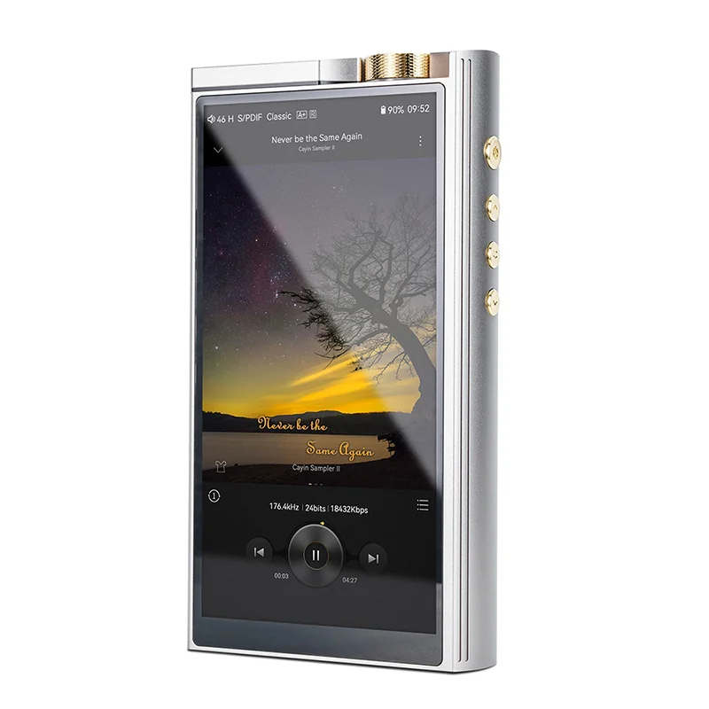 Cayin N8iii DAP เครื่องเล่นพกพาหลอดแก้ว Korg Nutube 6P1 รุ่นที่ 6 DAC AKM ระดับเรือธง