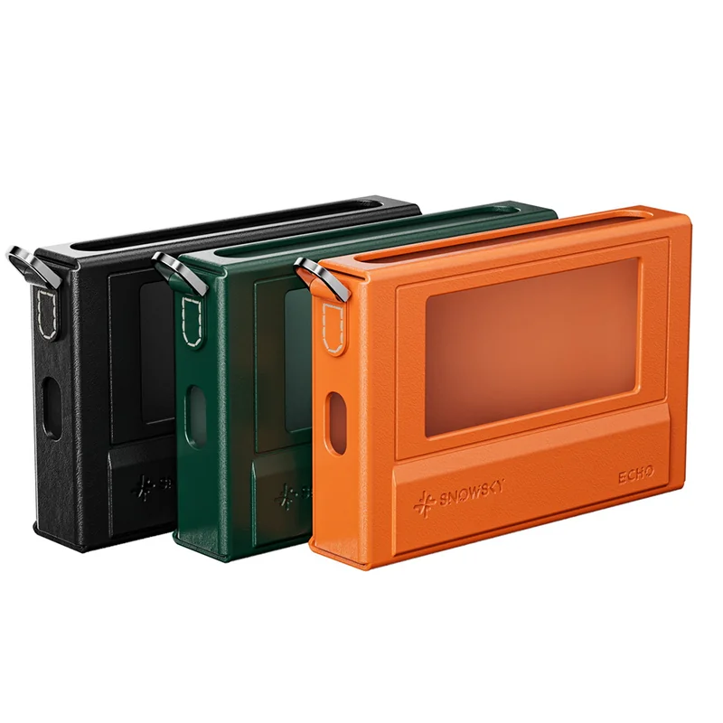 เคสหนัง Snowsky SK-ECHO ให้การป้องกันที่ยอดเยี่ยม ทนทาน [เฉพาะเคส][เคสหนัง PU][Black/Green/Orange]