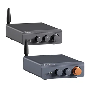 Fosi Audio BT20A Pro Bluetooth Amplifier ClassD ชิป TPA3255 อัพเกรด Op-Amp ได้ [Grey/Purple]