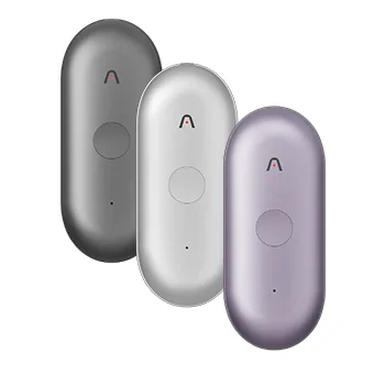 Plaud NotePin S The world's most wearable AI note taker.[Black/Silver/Purple]