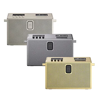 MONDO Speaker Large [Metal gray/Brass/Greige]