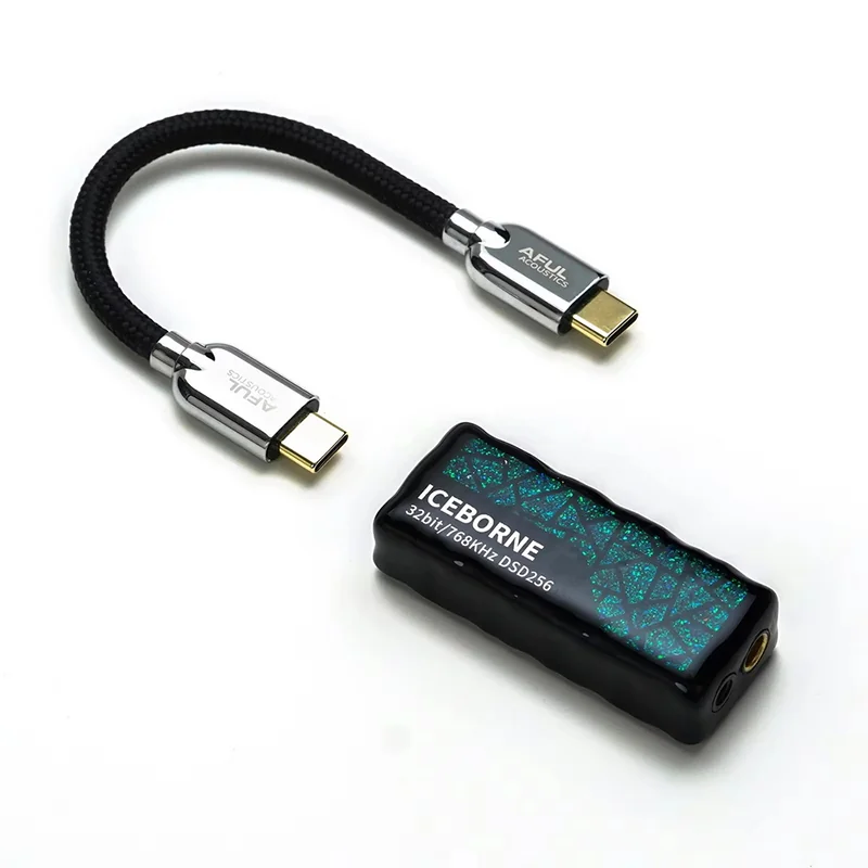 [Pre-Order] AFUL ICEBORNE DAC/Amp หางหนู รุ่นแรกของโลกที่ใช้ตัวถังเรซินพิมพ์ 3 มิติ รองรับ 32-bit/768kHz