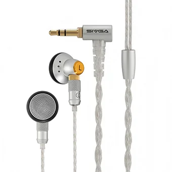 Sivga M260 หูฟังเอียร์บัดไดรเวอร์ไดนามิก 14.2 มม. ไดอะแฟรมชีวภาพคอมโพสิต คุณภาพเสียงระดับ Hi-Fi [3.5 MM.]