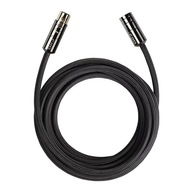 FiiO LX-XLR3 2025 สายสัญญาณเสียง XLR 3-pin แบบตัวผู้-ตัวเมีย สำหรับอุปกรณ์เครื่องเสียง