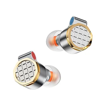 FiiO OAK Nano หูฟัง IEMs ไดรเวอร์ Dynamic ไดอะแฟรมโดมโลหะผสมเบริลเลียม รองรับ Hi-Res