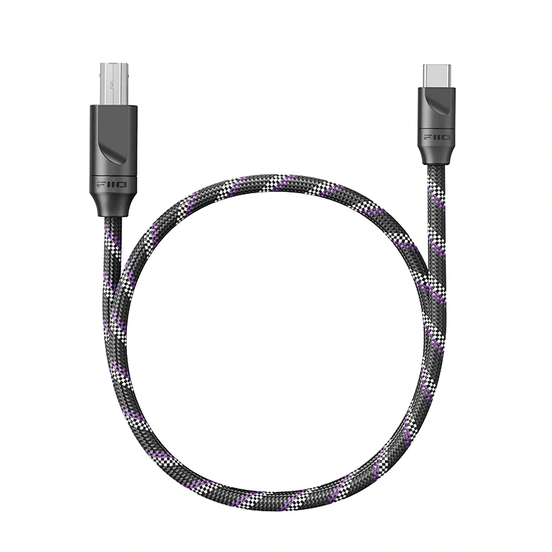 FiiO TRUST LD-TC5 สายดิจิทัลออดิโอ USB-B ตัวผู้ เป็น Type-C สำหรับอุปกรณ์เครื่องเสียง [50 CM.]