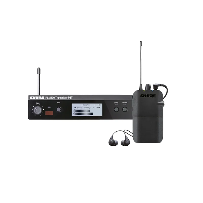 Shure PSM300 In-Ear Personal Monitoring System with SE112 Earphones