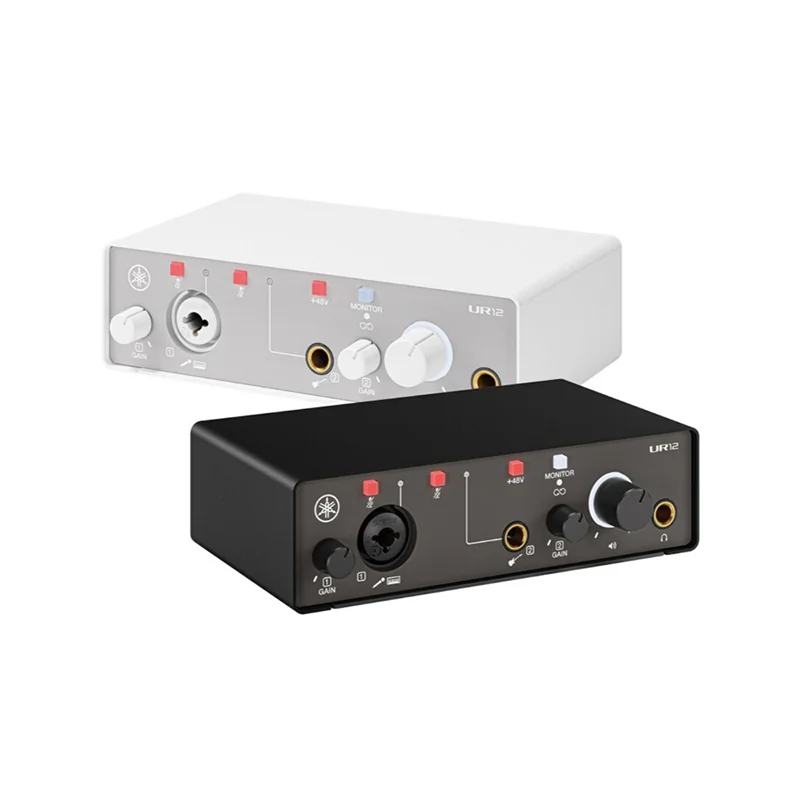 Yamaha UR12 MK3 ออดิโอ อินเตอร์เฟส [Black/White]
