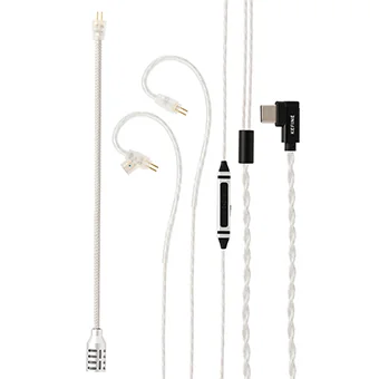 [Pre-Order] Kefine Duo Mic สายหูฟังเกมมิ่ง ขั้ว2พิน0.78 + ปุ่มควบคุมระดับเสียง + ไมโครโฟน ถอดแยกได้ [เฉพาะสาย]