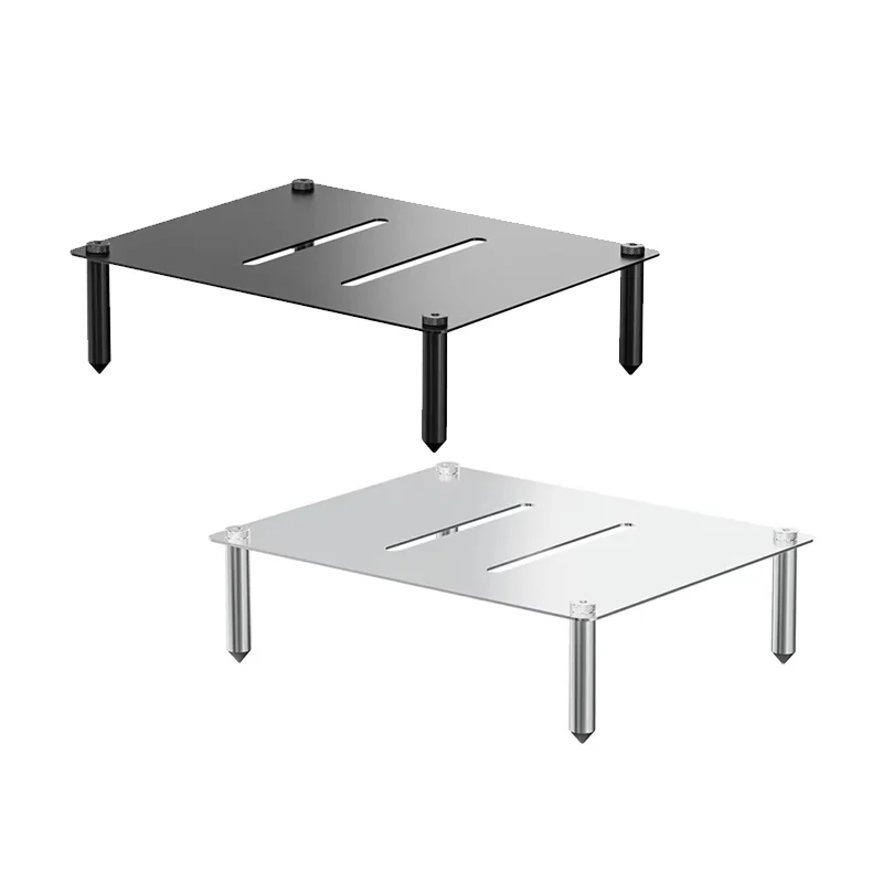 FIIO Modular Racking ชั้นวางอุปกรณ์เครื่องเสียงระดับ Hi-Fi โครงสร้างแบบโมดูลาร์ [ 1 ชั้น ][Black/Silver]