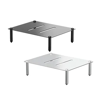 FIIO Modular Racking ชั้นวางอุปกรณ์เครื่องเสียงระดับ Hi-Fi โครงสร้างแบบโมดูลาร์ [ 1 ชั้น ][Black/Silver]