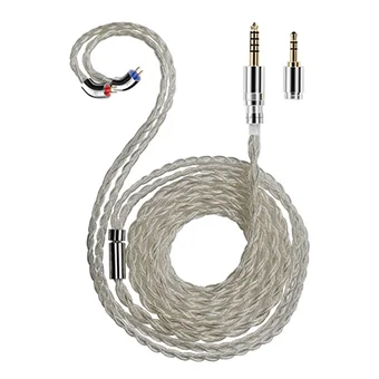 FiiO LS-RC 2026 สายอัปเกรดหูฟัง 6N OCC ถัก 8 แกน รวม 144 เส้นย่อย หุ้มฉนวน TPU หัวแจ็คถอดเปลี่ยนได้