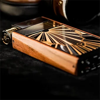 BGVP Moonbox DAC/AMP หลอดแก้วพกพา ระบบบาลานซ์ รองรับ PCM 32Bit/768kHz, DSD512