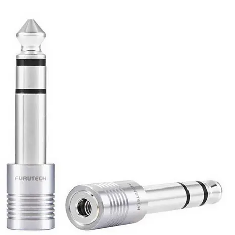 Furutech F63-S (R) - Headphone Plug Adaptor (3.5mm to 6.3mm)
