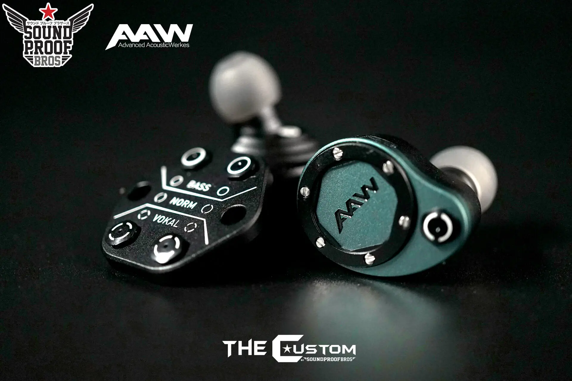 AAW Halcyon Electrostatic Hybrid In-Ear Monitor หูฟังรุ่นใหม่ล่าสุด